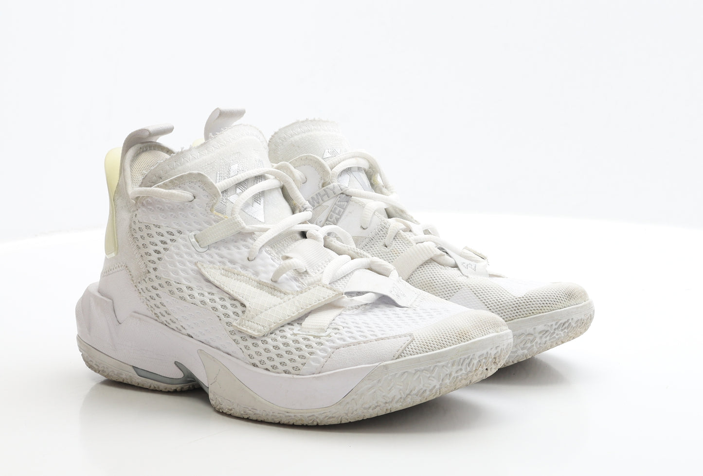 Nike Mens White Polyester Trainer UK 7 EUR 41 - Jordan Why Not Zero.4