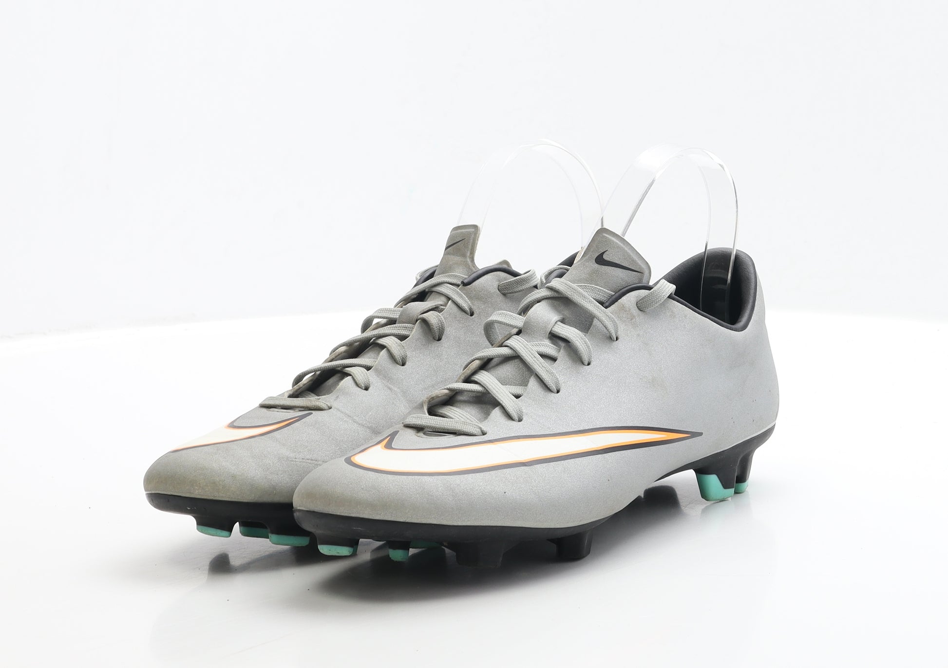 Nike Mens Grey Polyester Trainer UK EUR 40 Football Boots CR7