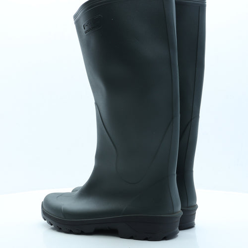 Solognac Womens Green Rubber Wellies Boot UK 12