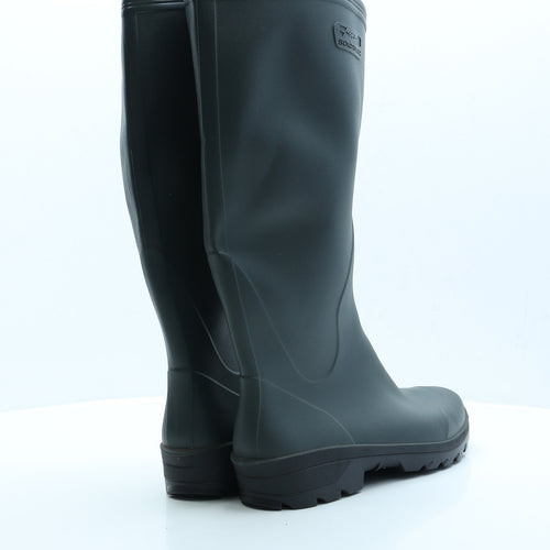 Solognac Womens Green Rubber Wellies Boot UK 12