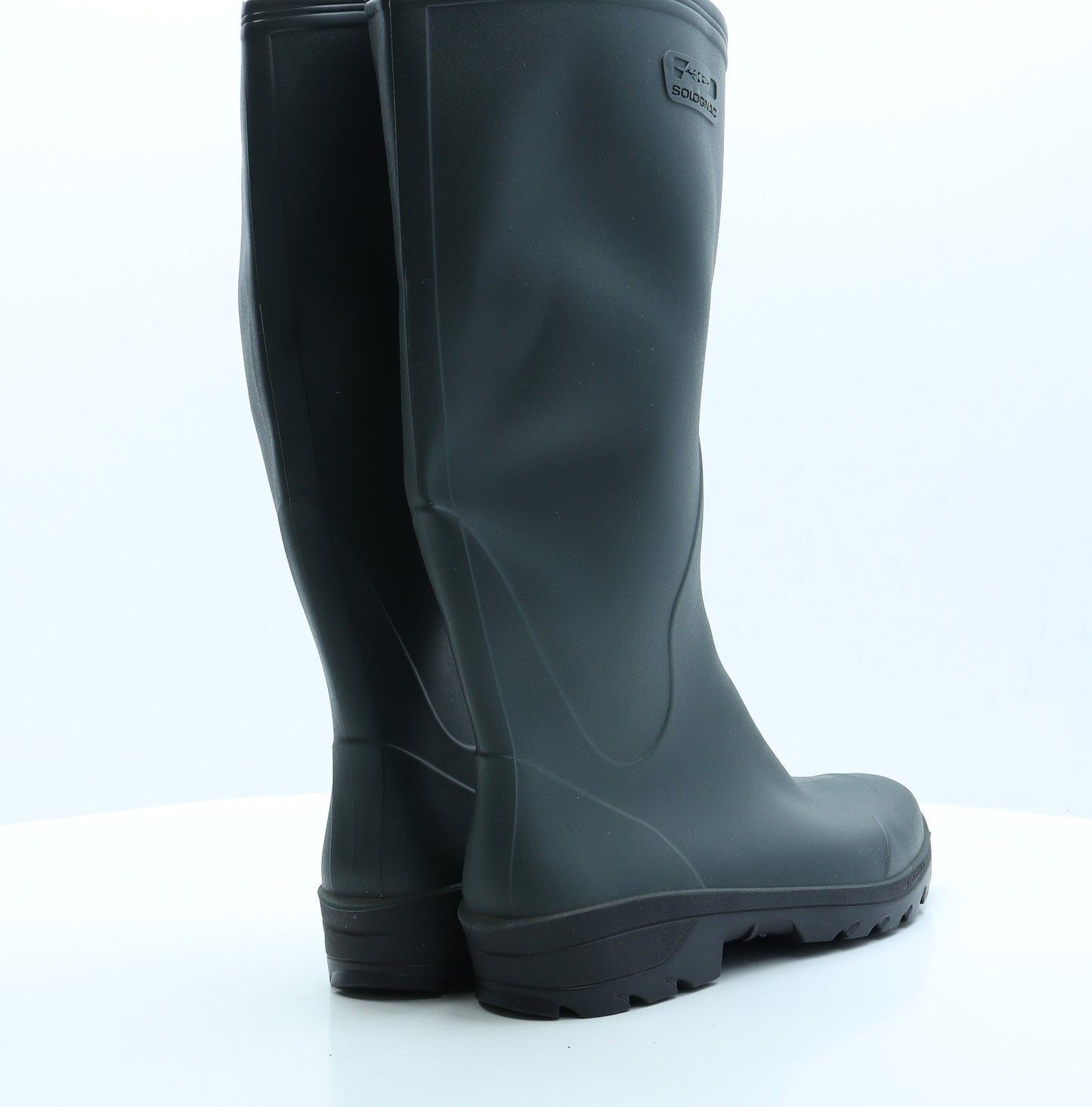 Solognac Womens Green Rubber Wellies Boot UK 12