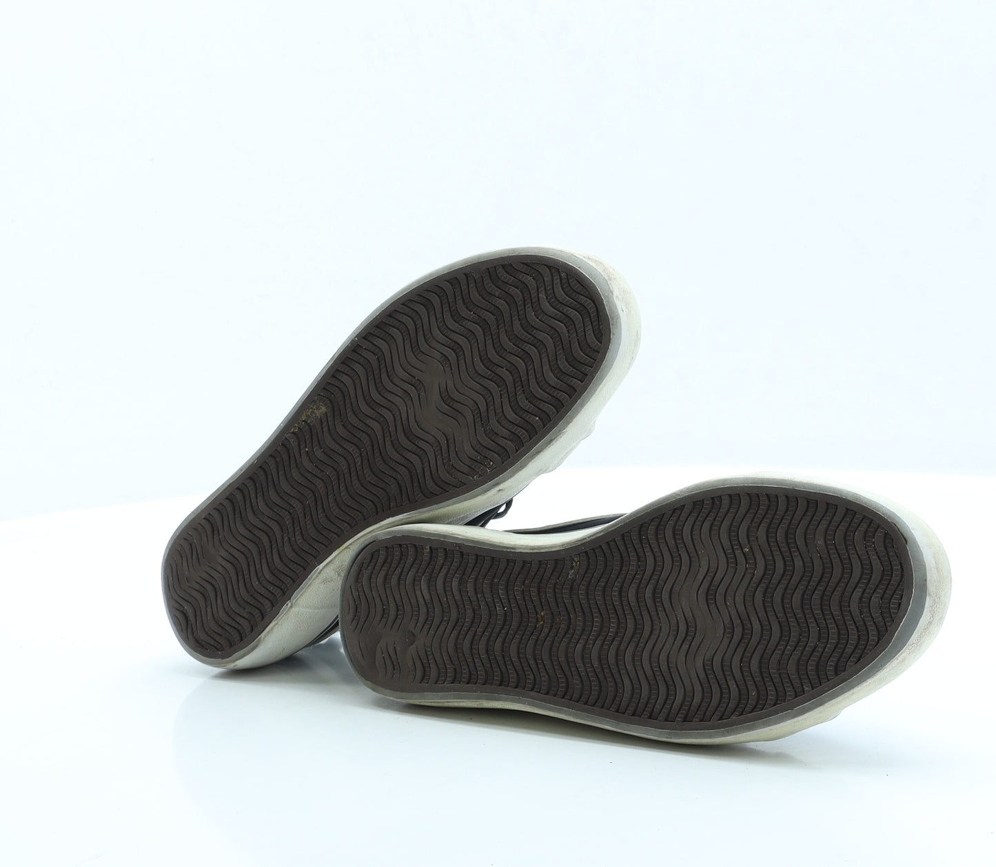 Primark Womens Black Polyester Trainer UK 3 EUR 36