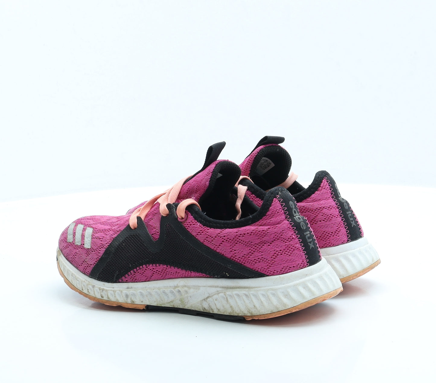 adidas Womens Pink Polyester Trainer UK 5