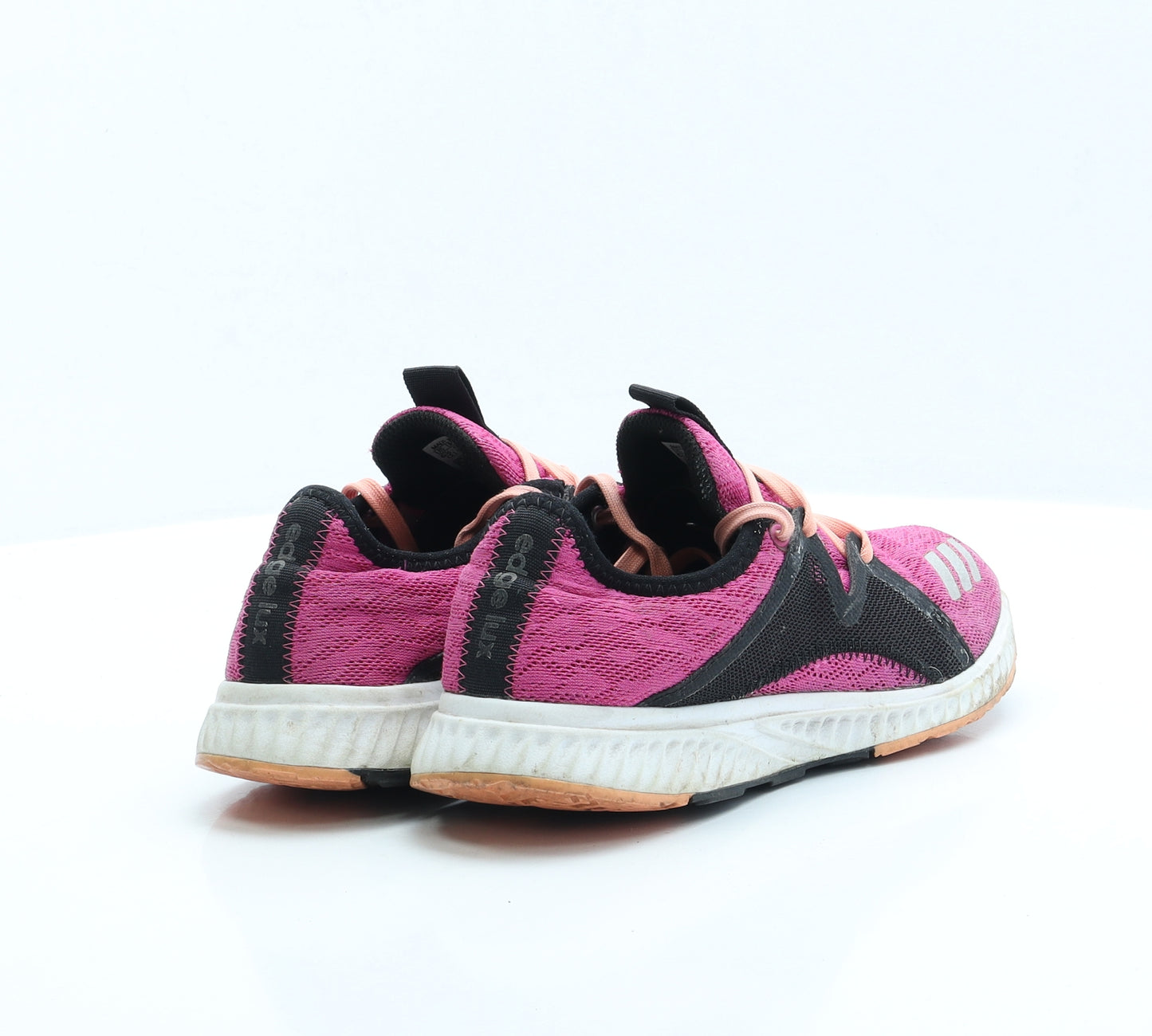 adidas Womens Pink Polyester Trainer UK 5