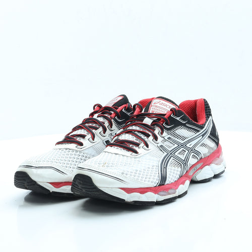 ASICS Mens White Polyester Trainer UK 10.5