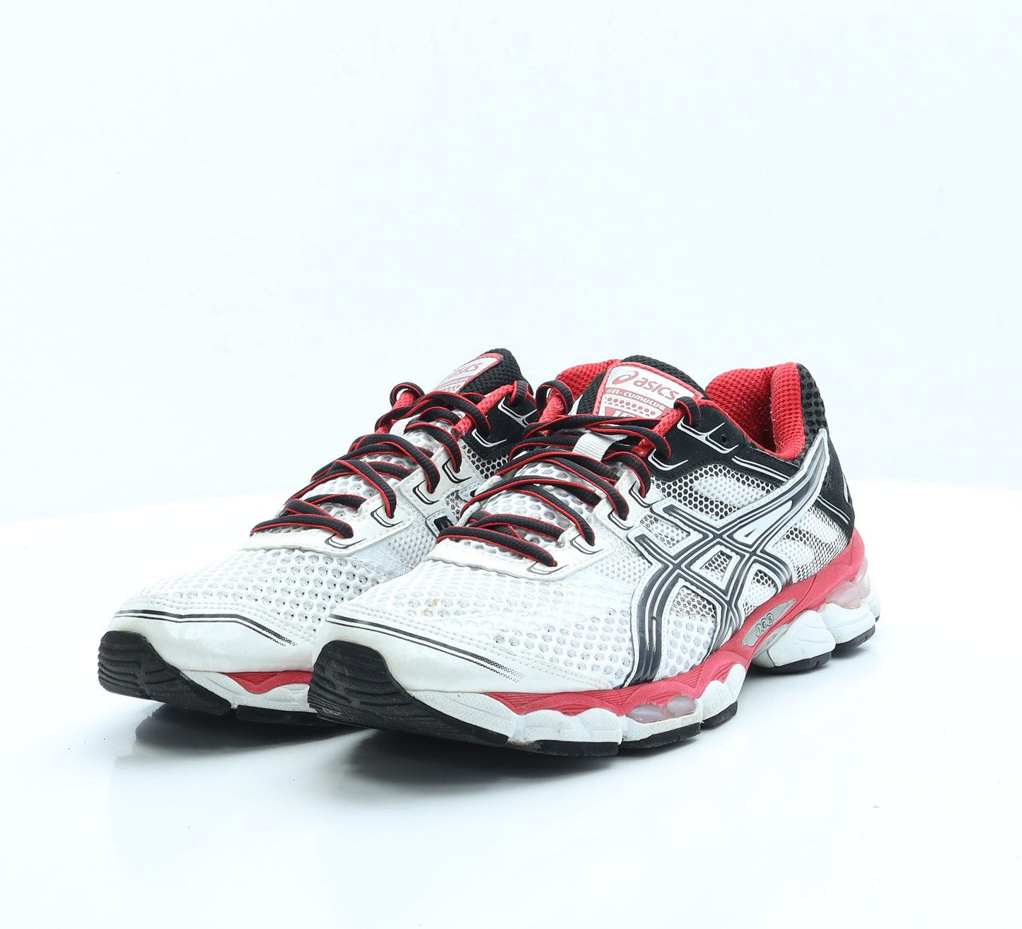 ASICS Mens White Polyester Trainer UK 10.5