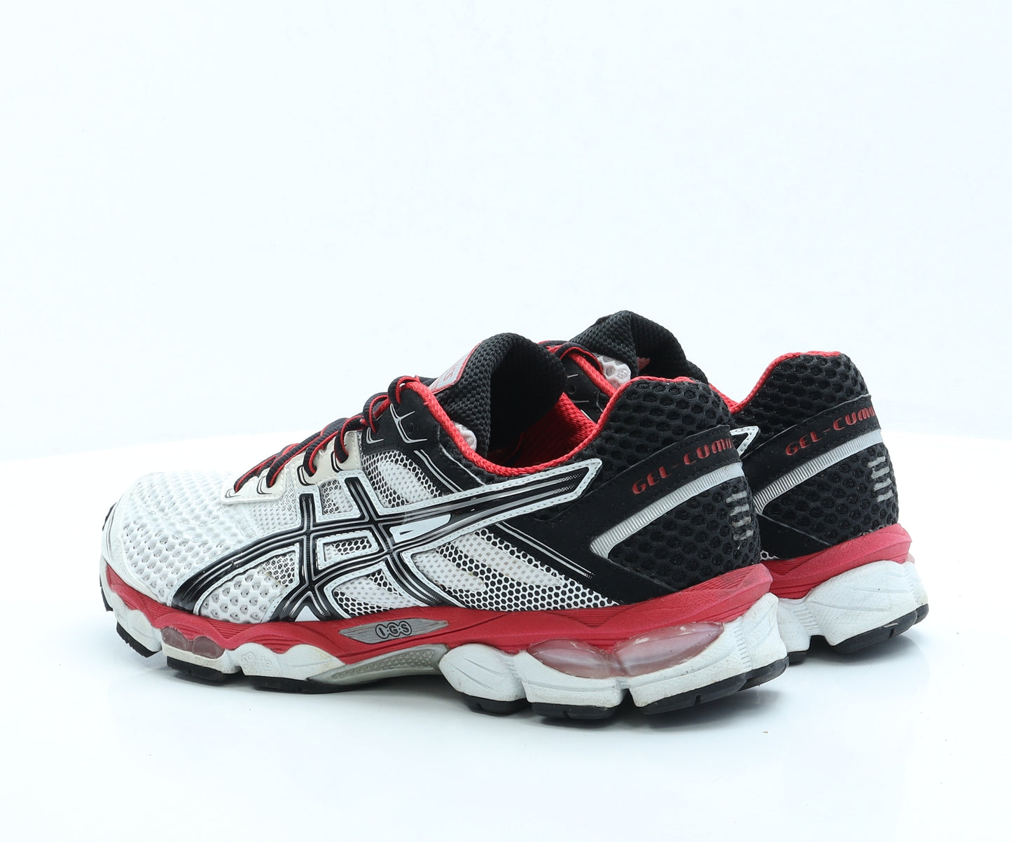 ASICS Mens White Polyester Trainer UK 10.5