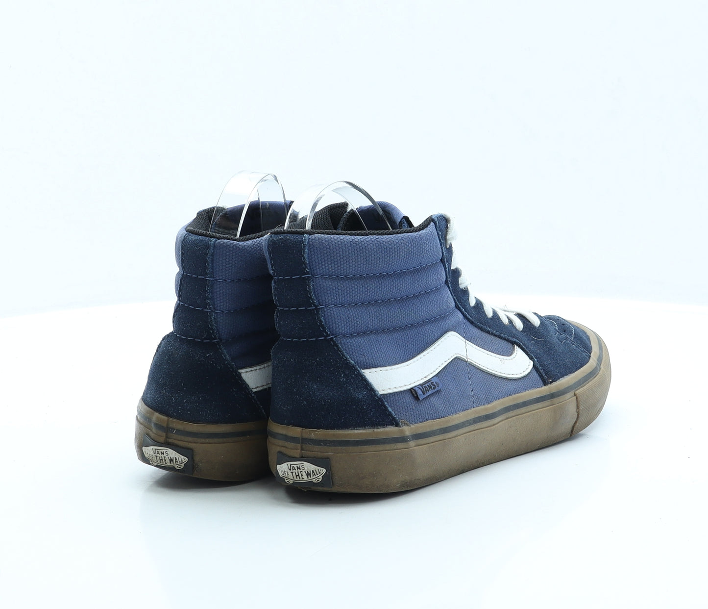 VANS Womens Blue Fabric Trainer UK 5.5 - Unisex