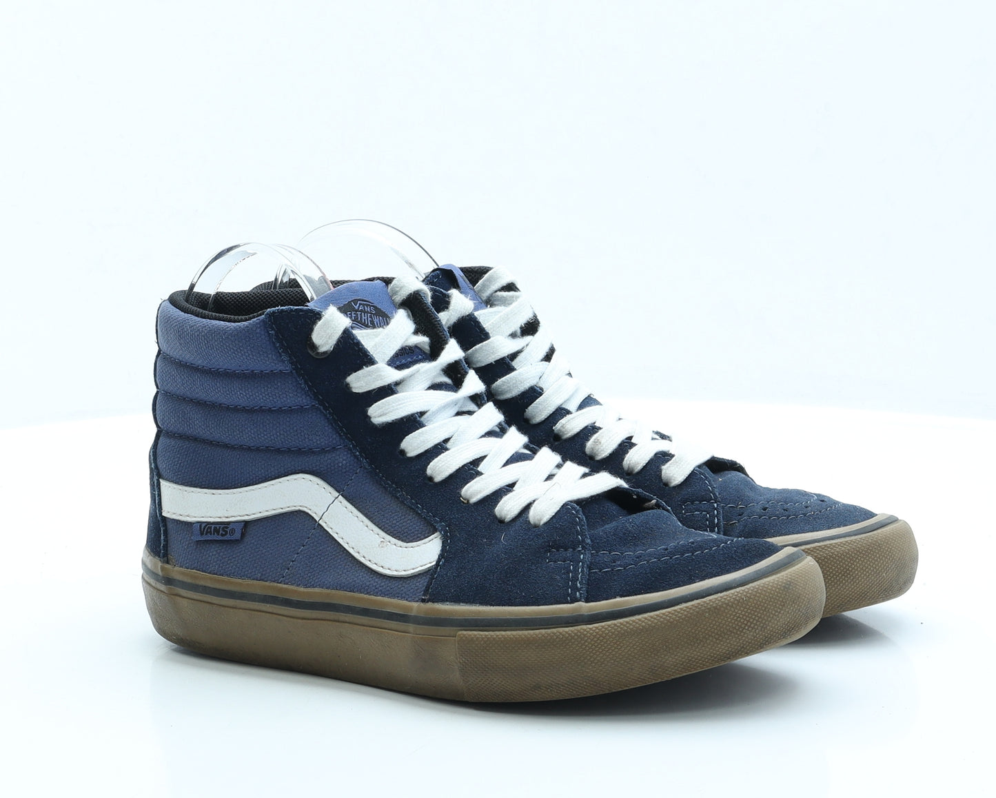 VANS Womens Blue Fabric Trainer UK 5.5 - Unisex