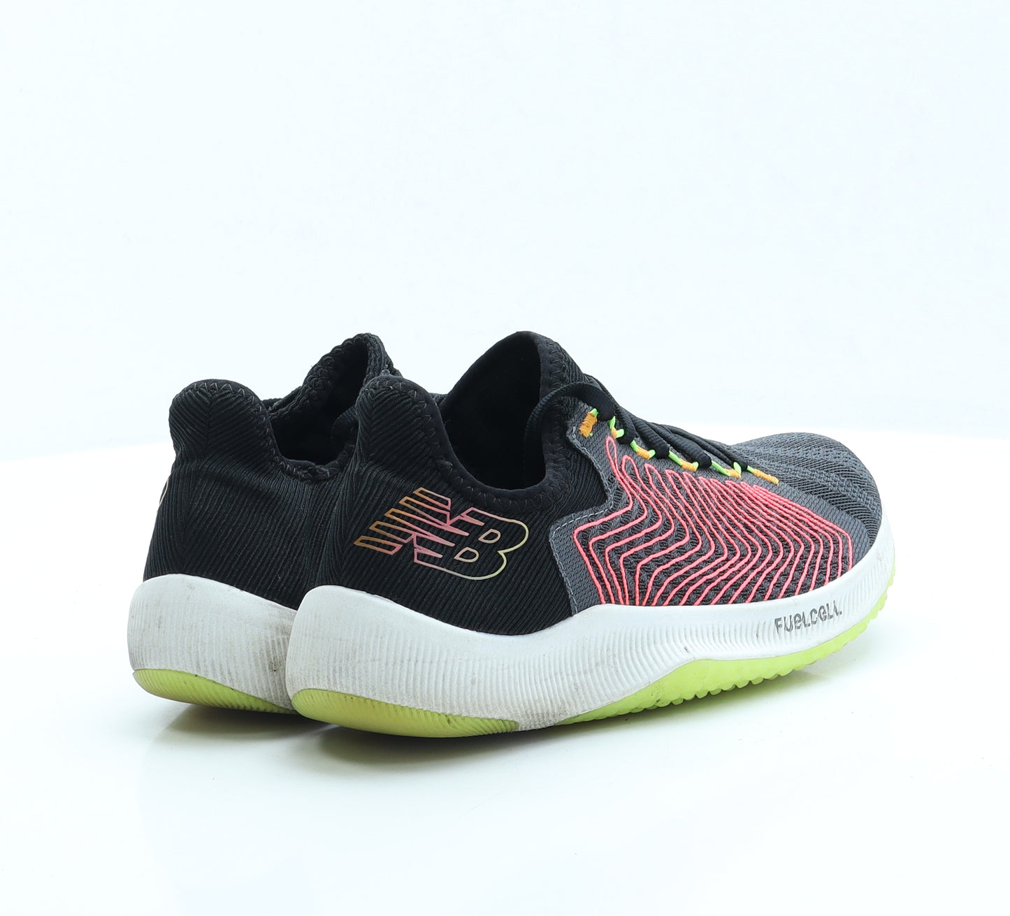 New Balance Womens Black Fabric Trainer UK 6