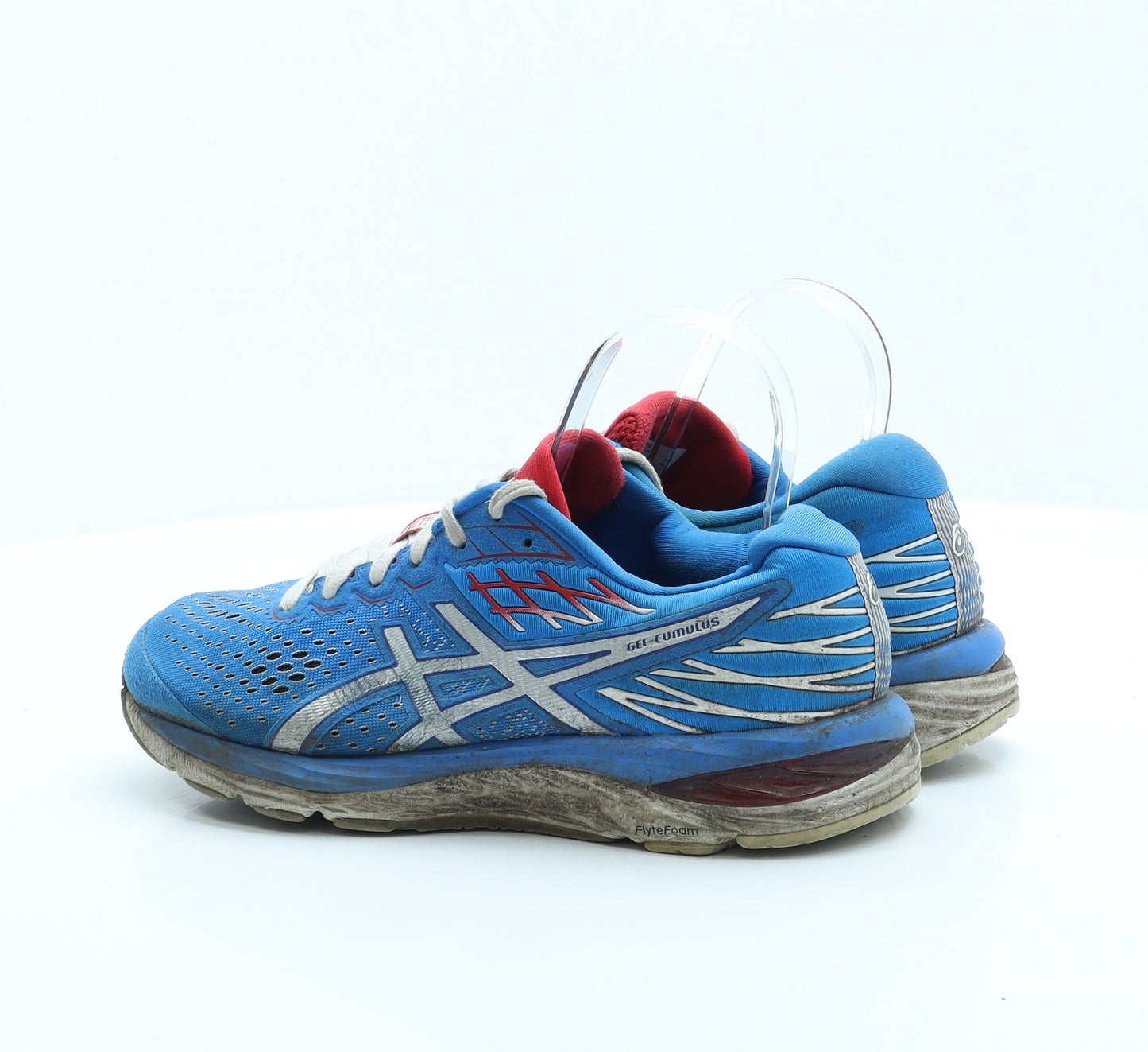 ASICS Mens Blue Fabric Trainer UK 7.5
