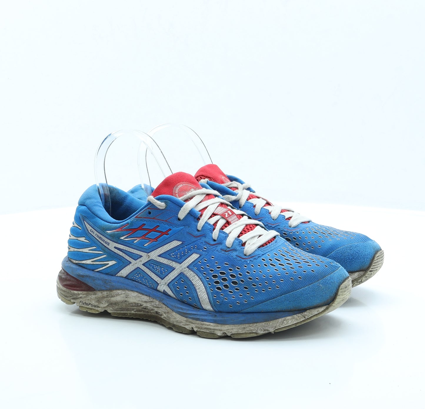 ASICS Mens Blue Fabric Trainer UK 7.5