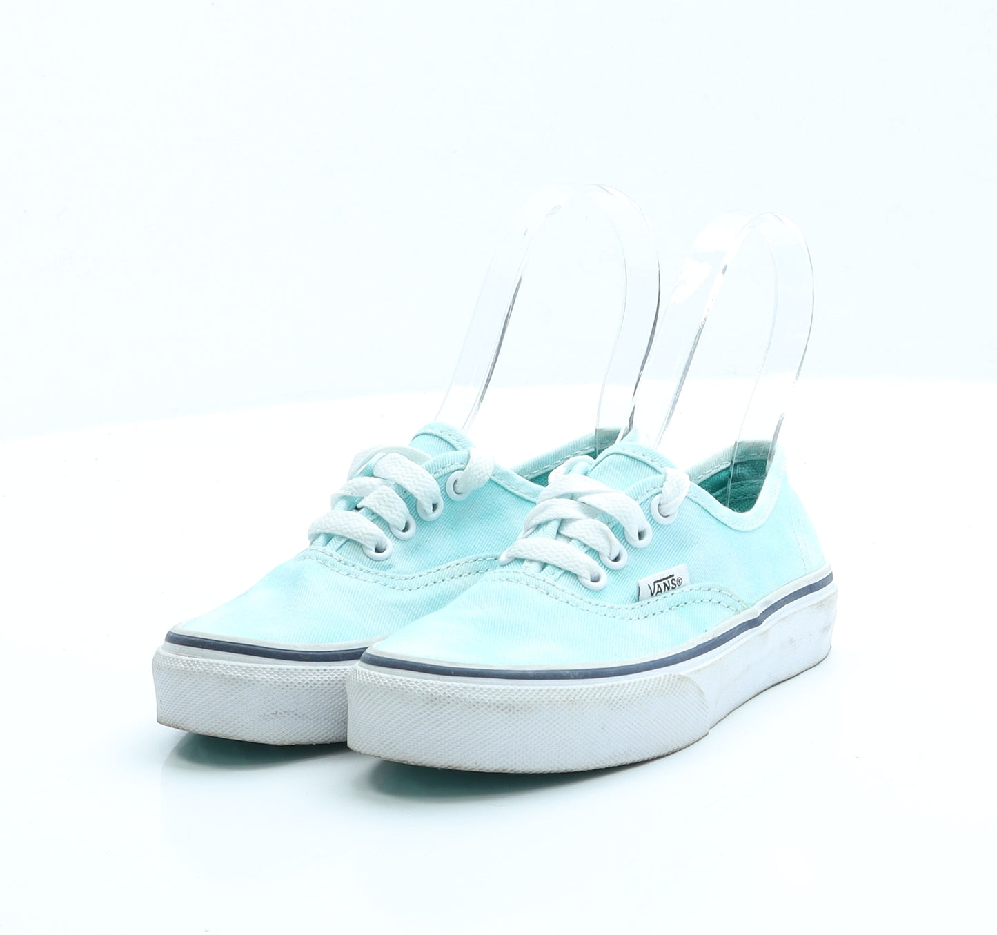 VANS Girls Blue Fabric Trainer UK 11 - Unisex