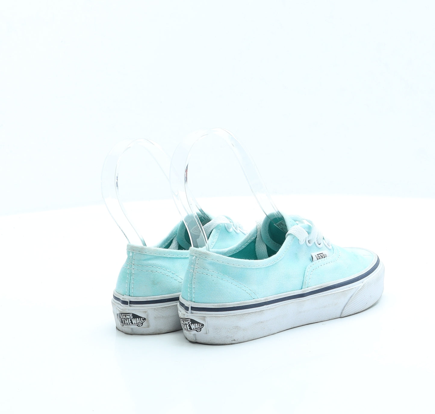 VANS Girls Blue Fabric Trainer UK 11 - Unisex
