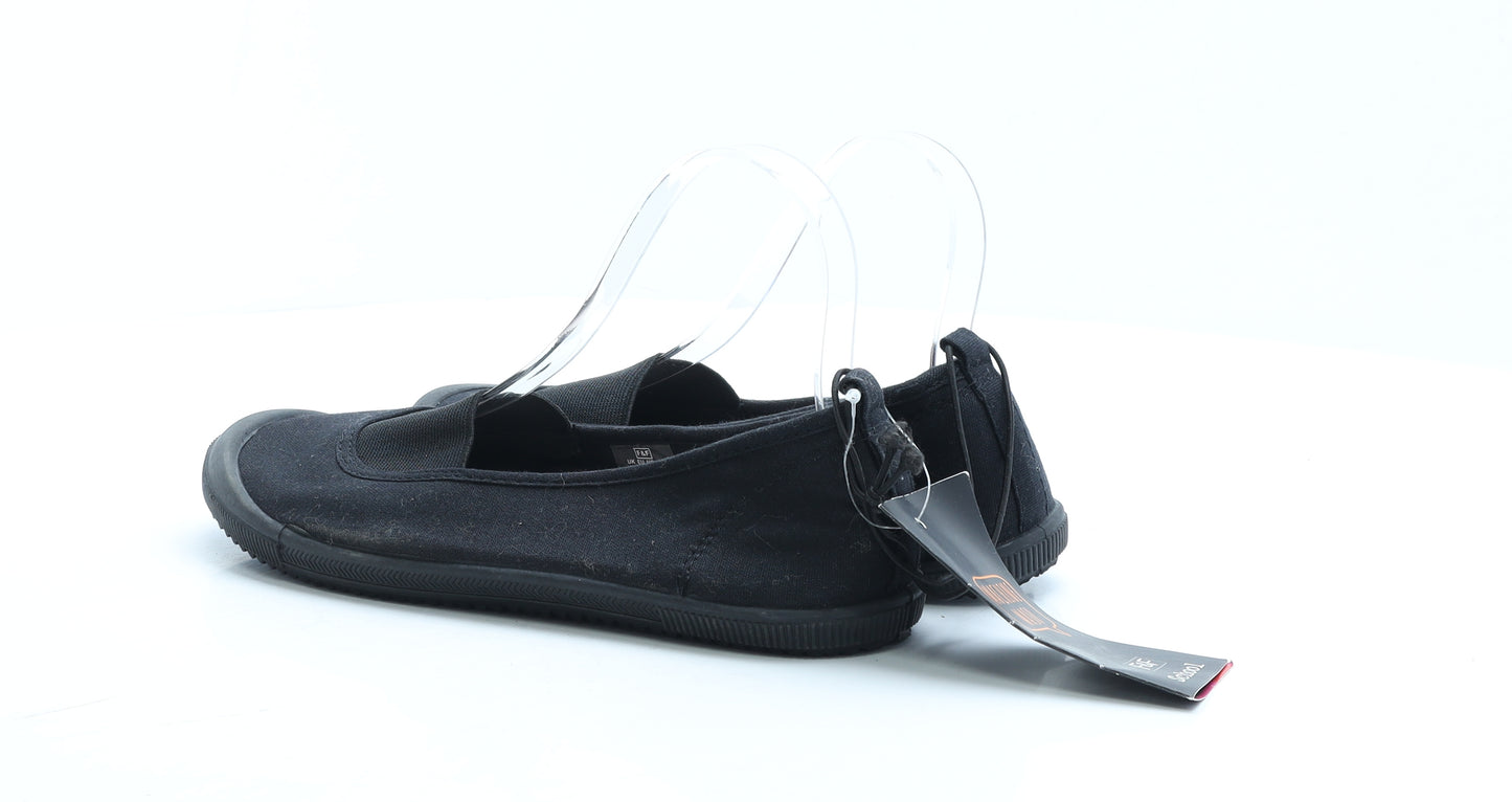 F&F Girls Beige Polyester Ballet Flat UK 5 EUR 38