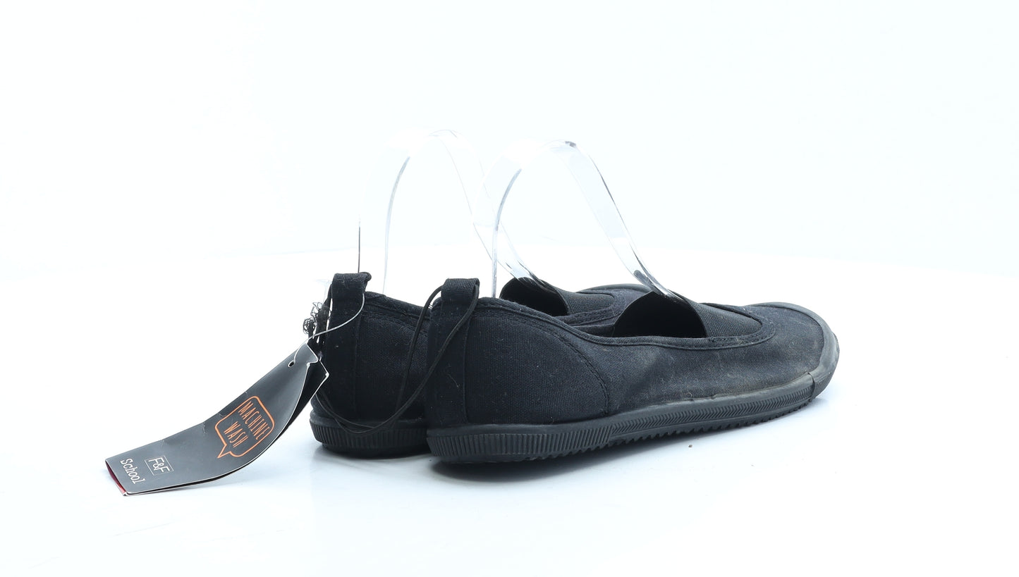 F&F Girls Beige Polyester Ballet Flat UK 5 EUR 38