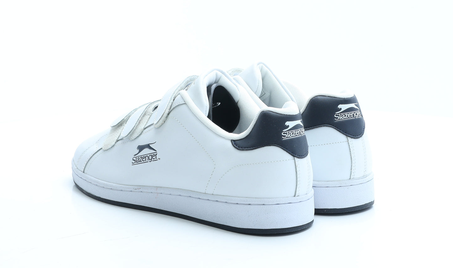 Slazenger Mens White Polyester Trainer UK 10 EUR 44