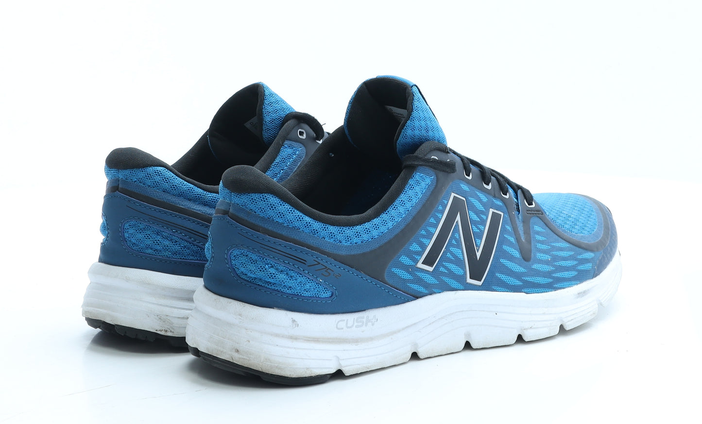 New Balance Mens Blue Geometric Polyester Trainer UK 9 EUR 43