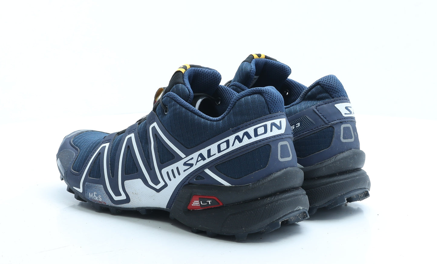 OrthoLite Womens Blue Geometric Polyester Trainer UK 8 EUR 42