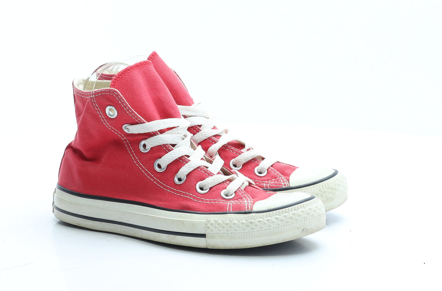 Converse Womens Red Polyester Trainer UK 4 EUR 36.5