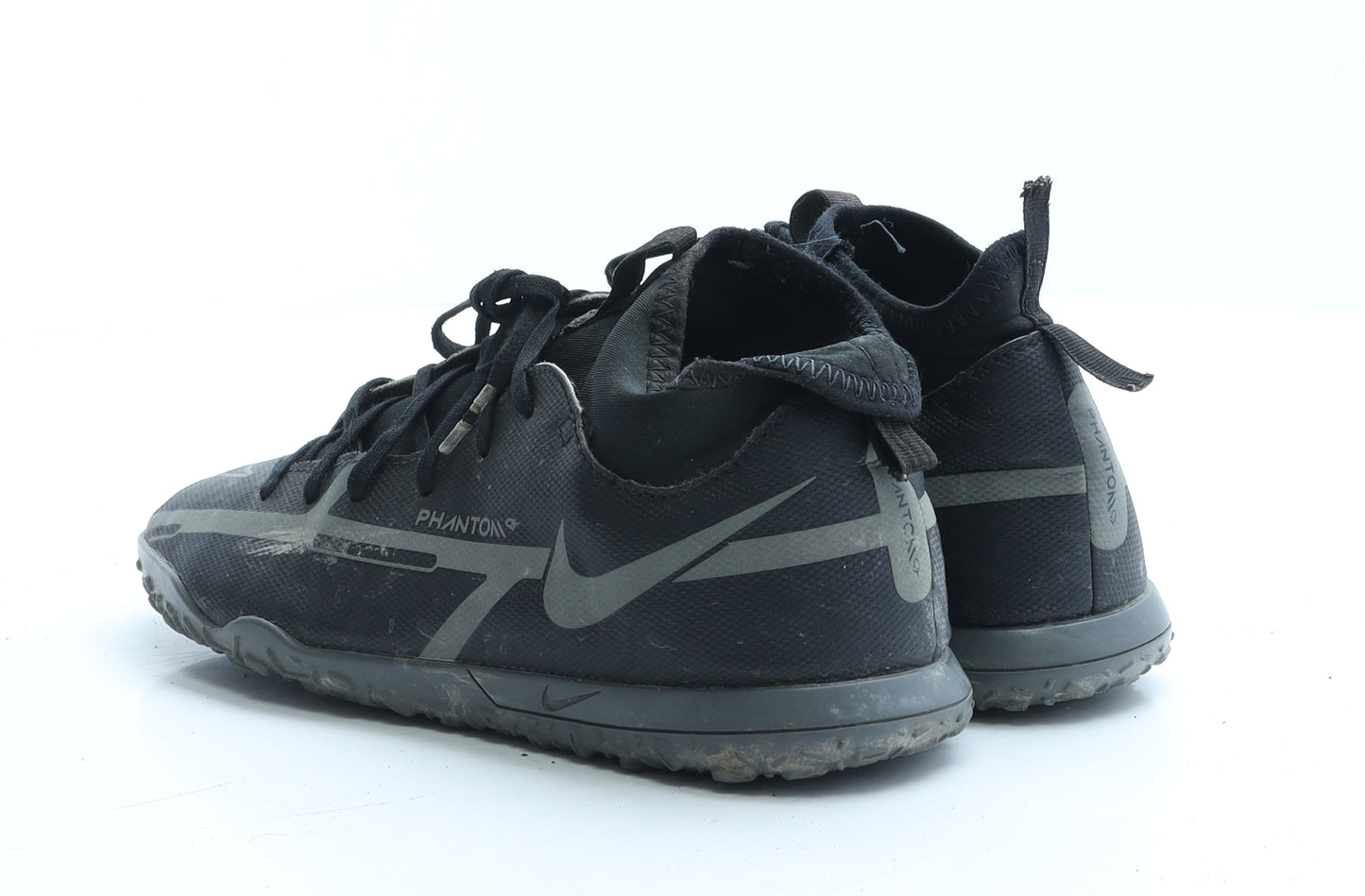 Nike Boys Black Polyester Trainer UK 4 EUR 36.5 - Astro turf boots