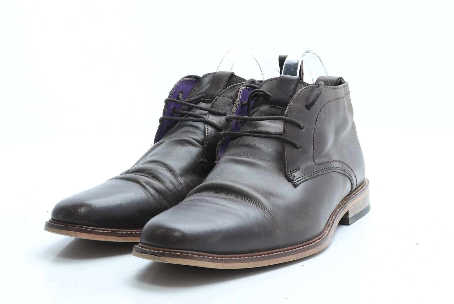 Lambretta Mens Brown Leather Chukka Boot UK 8