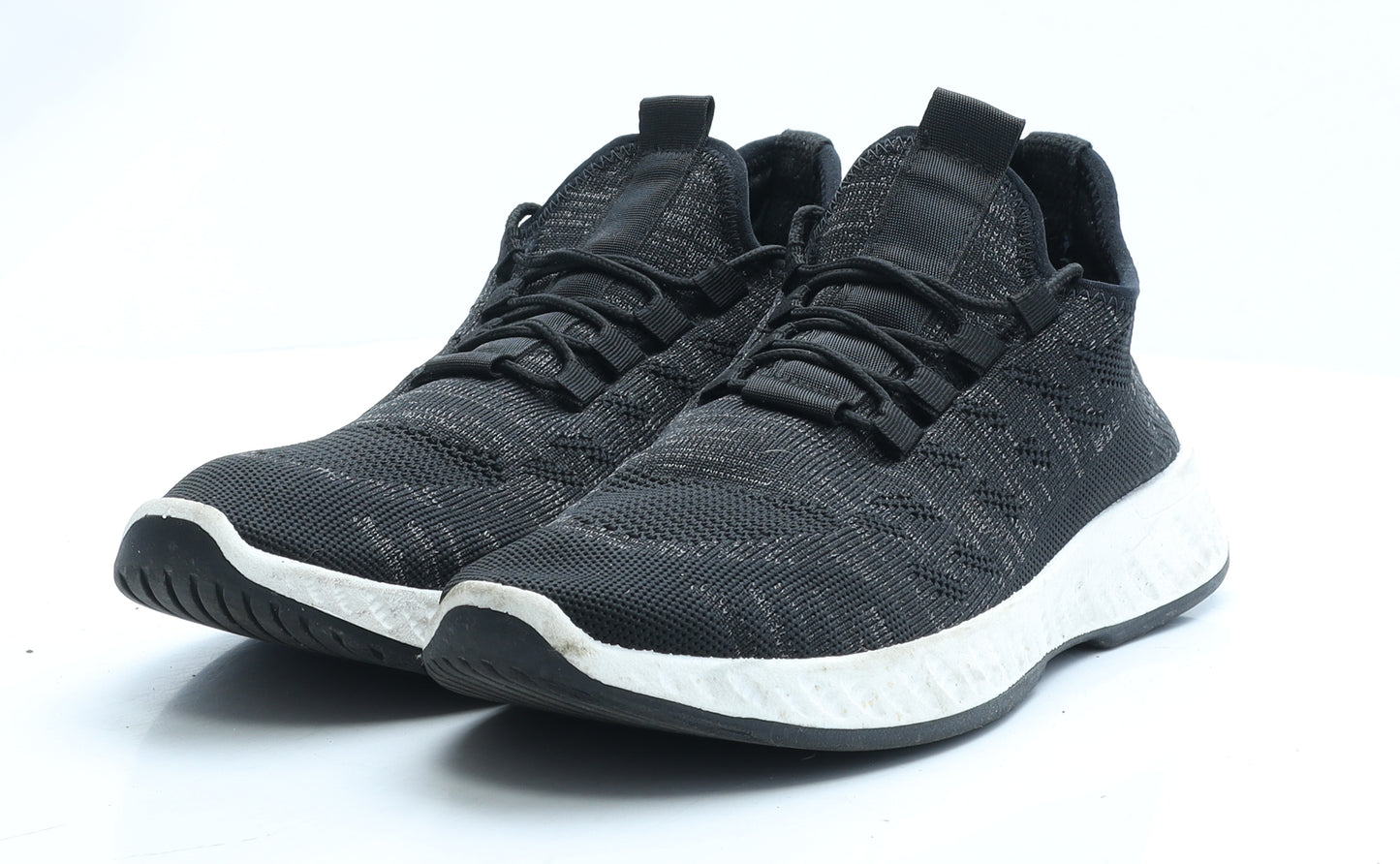 Vty Mens Black Polyester Trainer UK 9.5 EUR 43