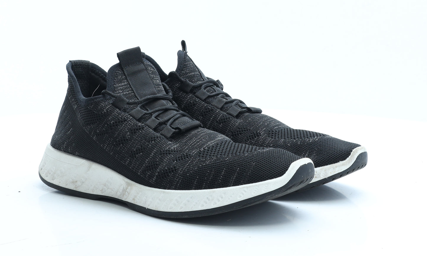 Vty Mens Black Polyester Trainer UK 9.5 EUR 43