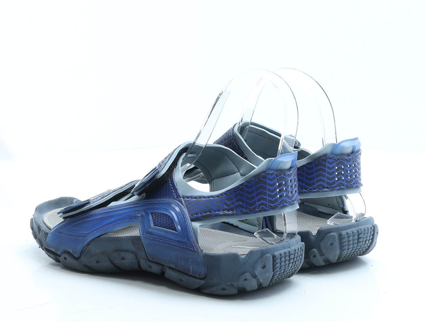 Rider Boys Blue Geometric Rubber Slingback Sandal UK 5 EUR 38