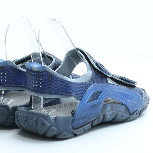 Rider Boys Blue Geometric Rubber Slingback Sandal UK 5 EUR 38