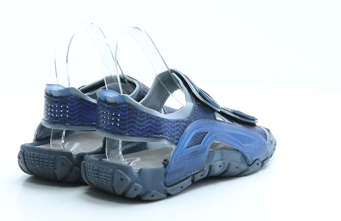 Rider Boys Blue Geometric Rubber Slingback Sandal UK 5 EUR 38