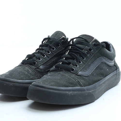 VANS Womens Black Polyester Trainer UK 5.5 EUR 38.5