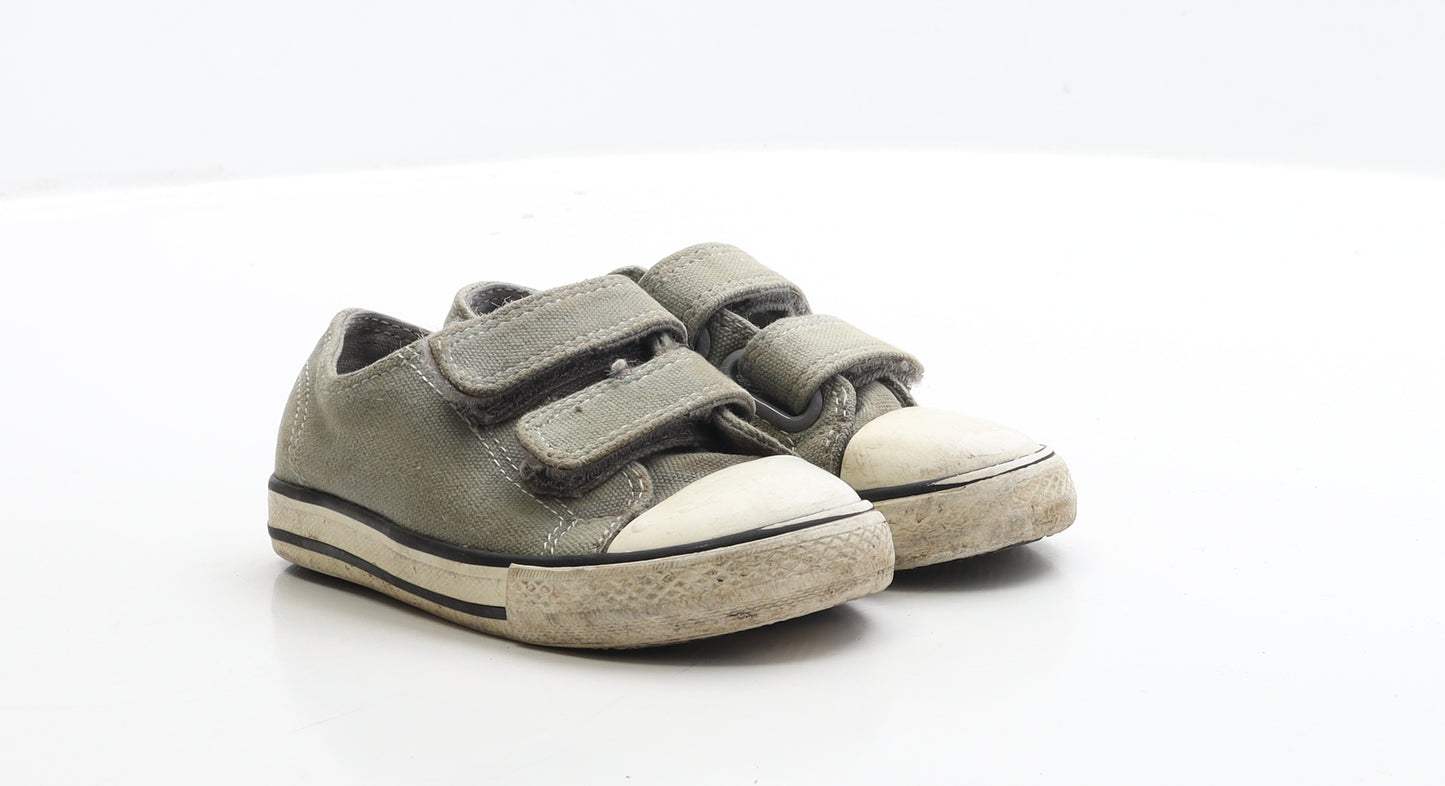 NEXT Boys Green Fabric Trainer UK 7 EUR 24