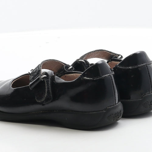 Lelli Kelly Girls Black Patent Leather Flat UK 2