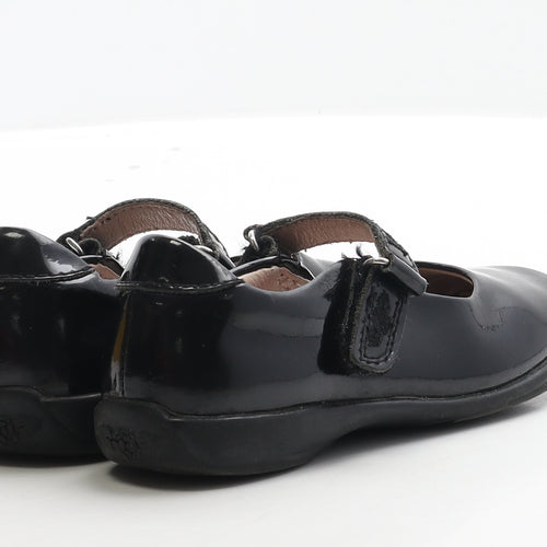 Lelli Kelly Girls Black Patent Leather Flat UK 2
