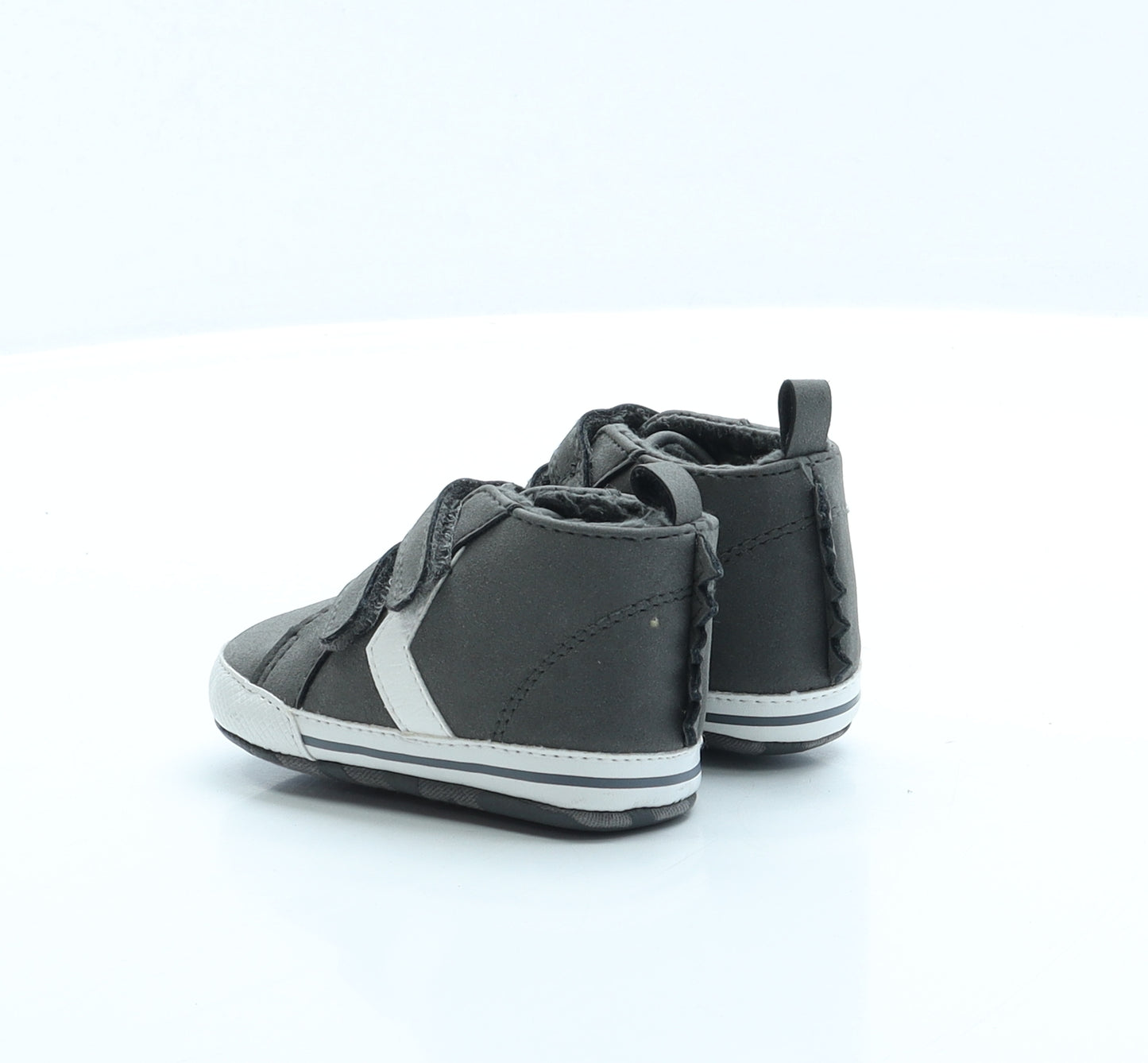 NEXT Boys Grey Polyester Trainer UK 2 - Baby