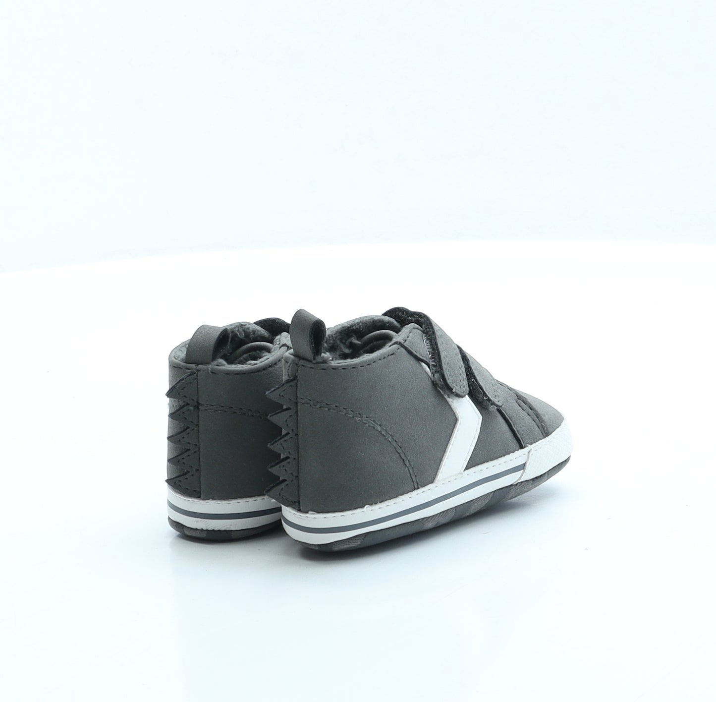 NEXT Boys Grey Polyester Trainer UK 2 - Baby