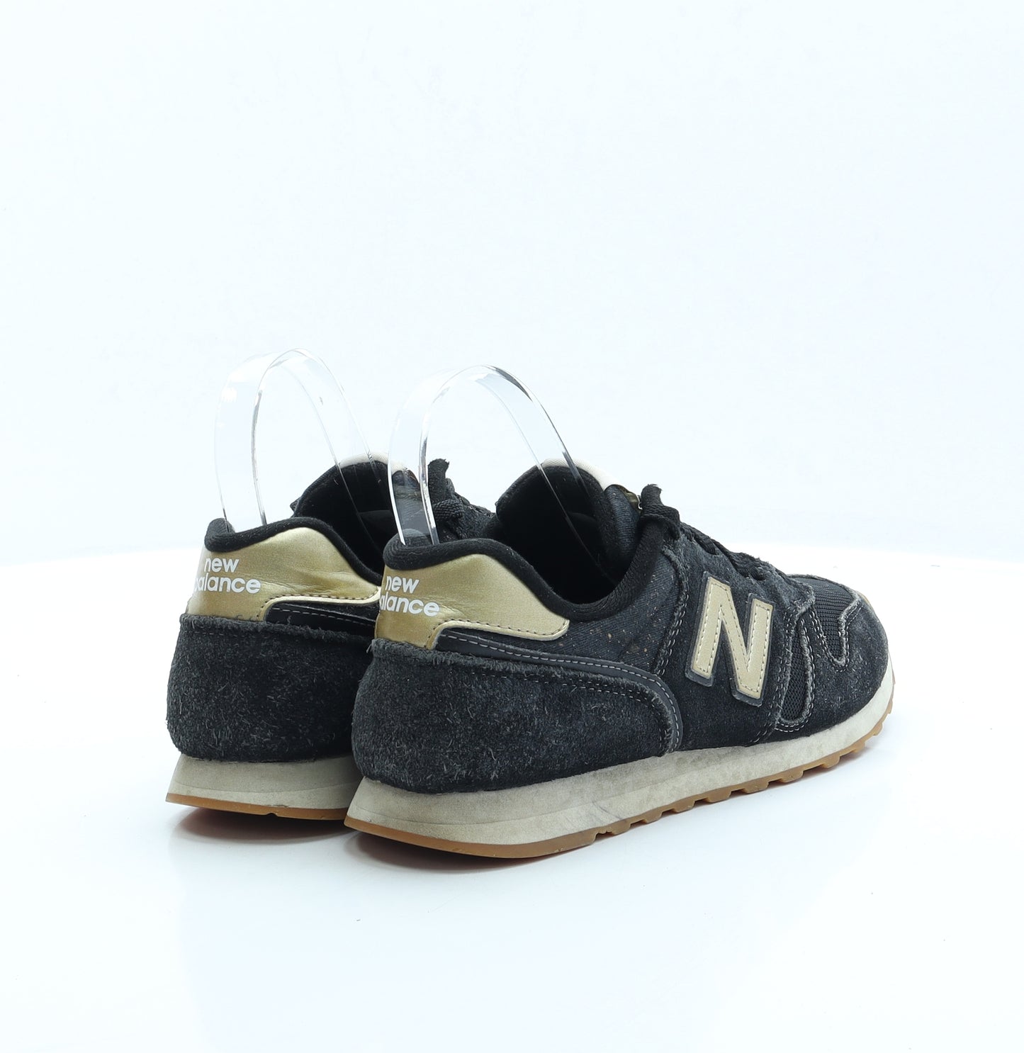 New Balanace Womens Black Polyester Trainer UK 6.5