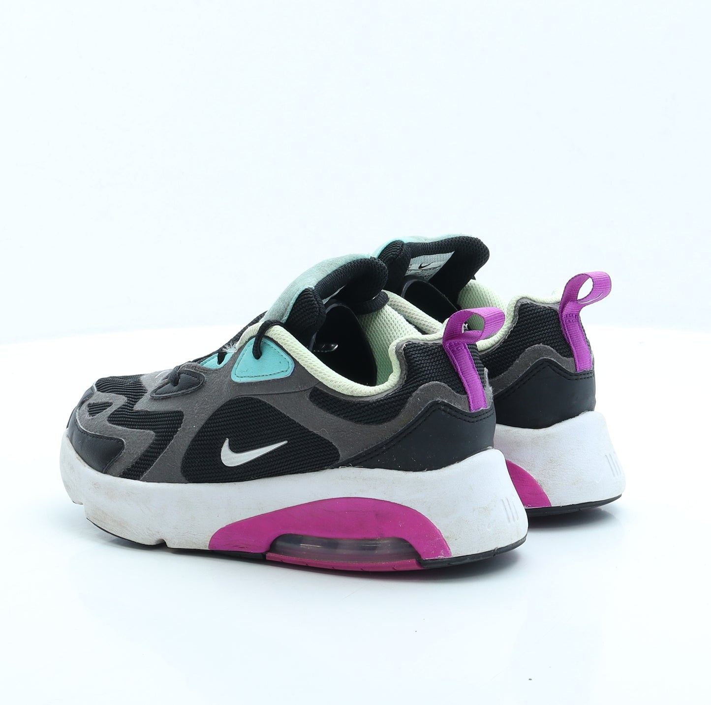 Nike Boys Grey Polyester Trainer UK 2.5