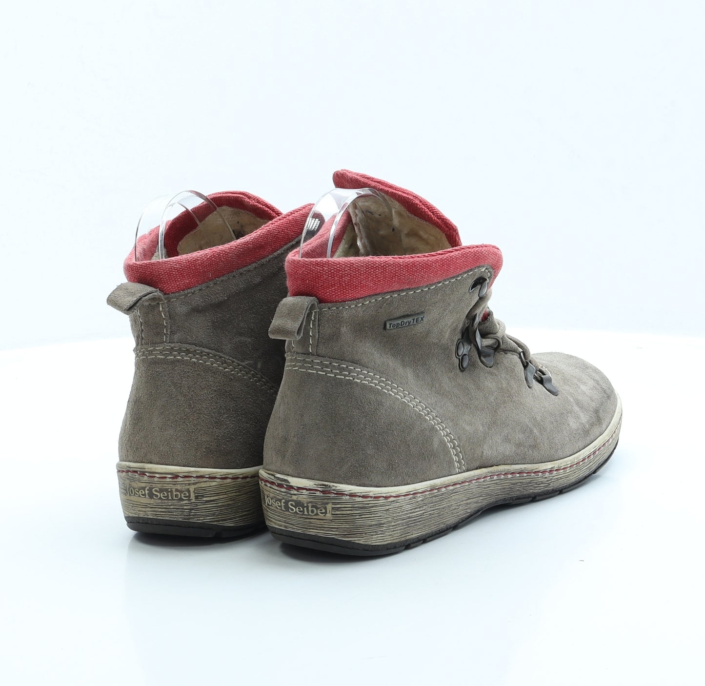 Josef Seibel Womens Beige Polyester Shearling Style Boot UK 6 EUR 39