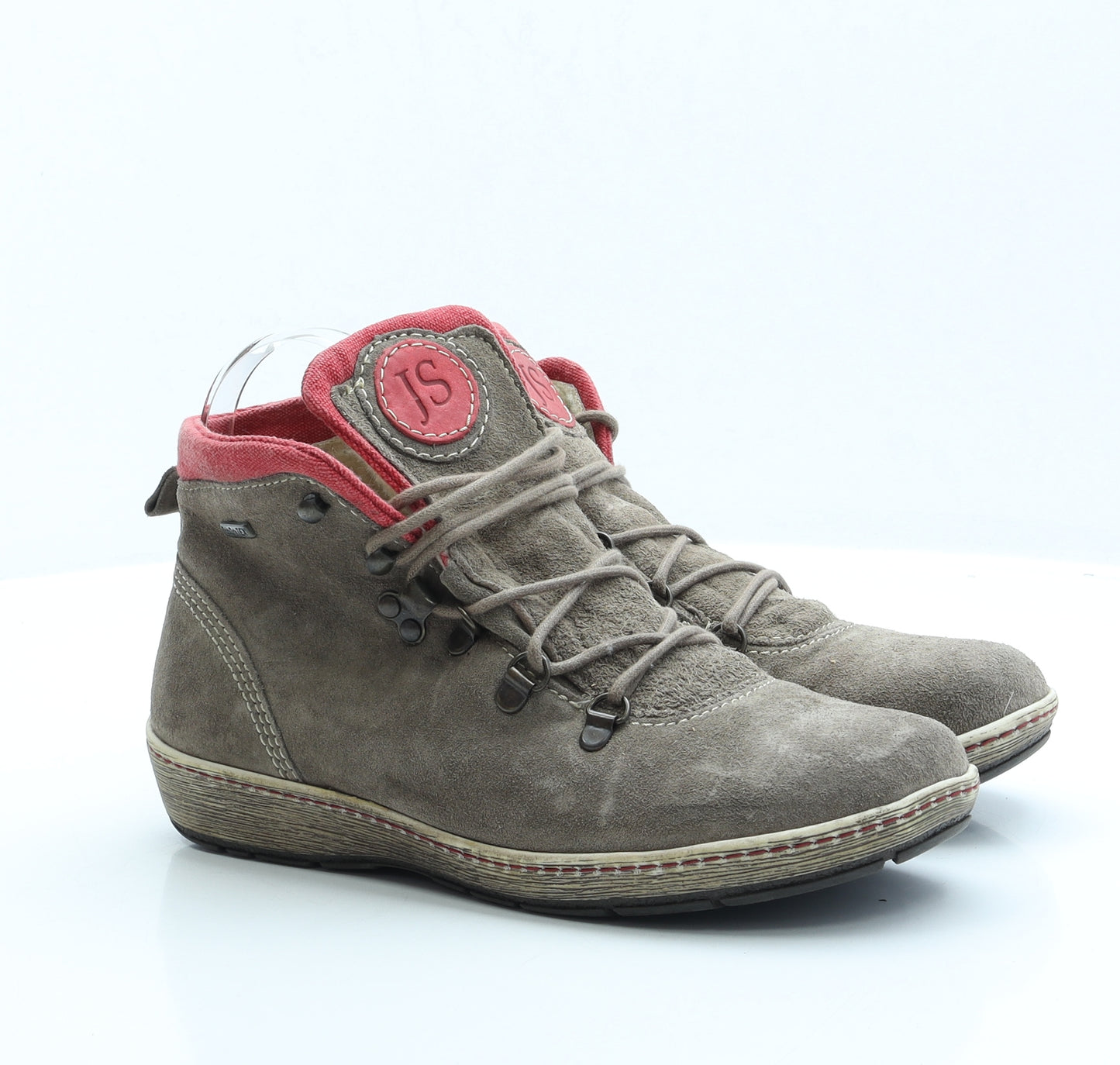Josef Seibel Womens Beige Polyester Shearling Style Boot UK 6 EUR 39