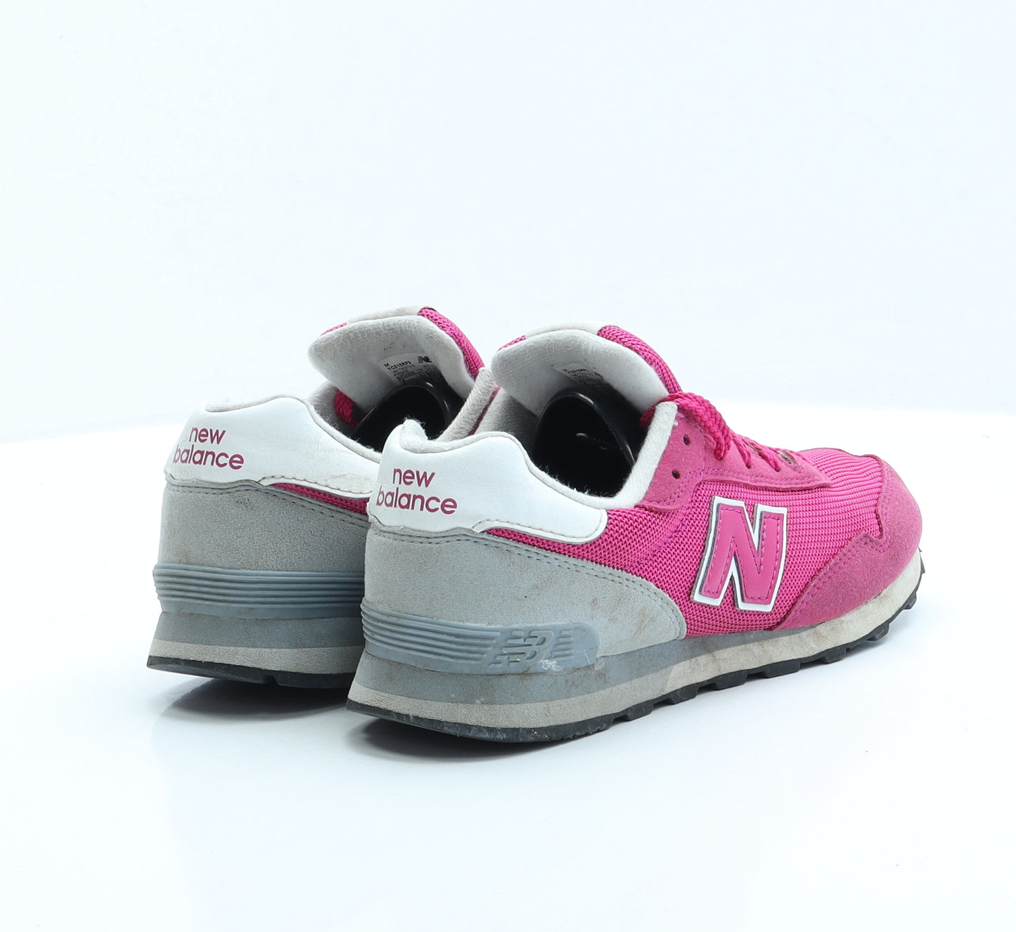 New Balance Girls Pink Polyester Trainer UK 3.5