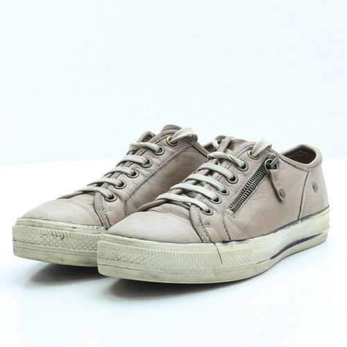 Preworn Womens Brown Polyester Trainer UK 5 EUR 38