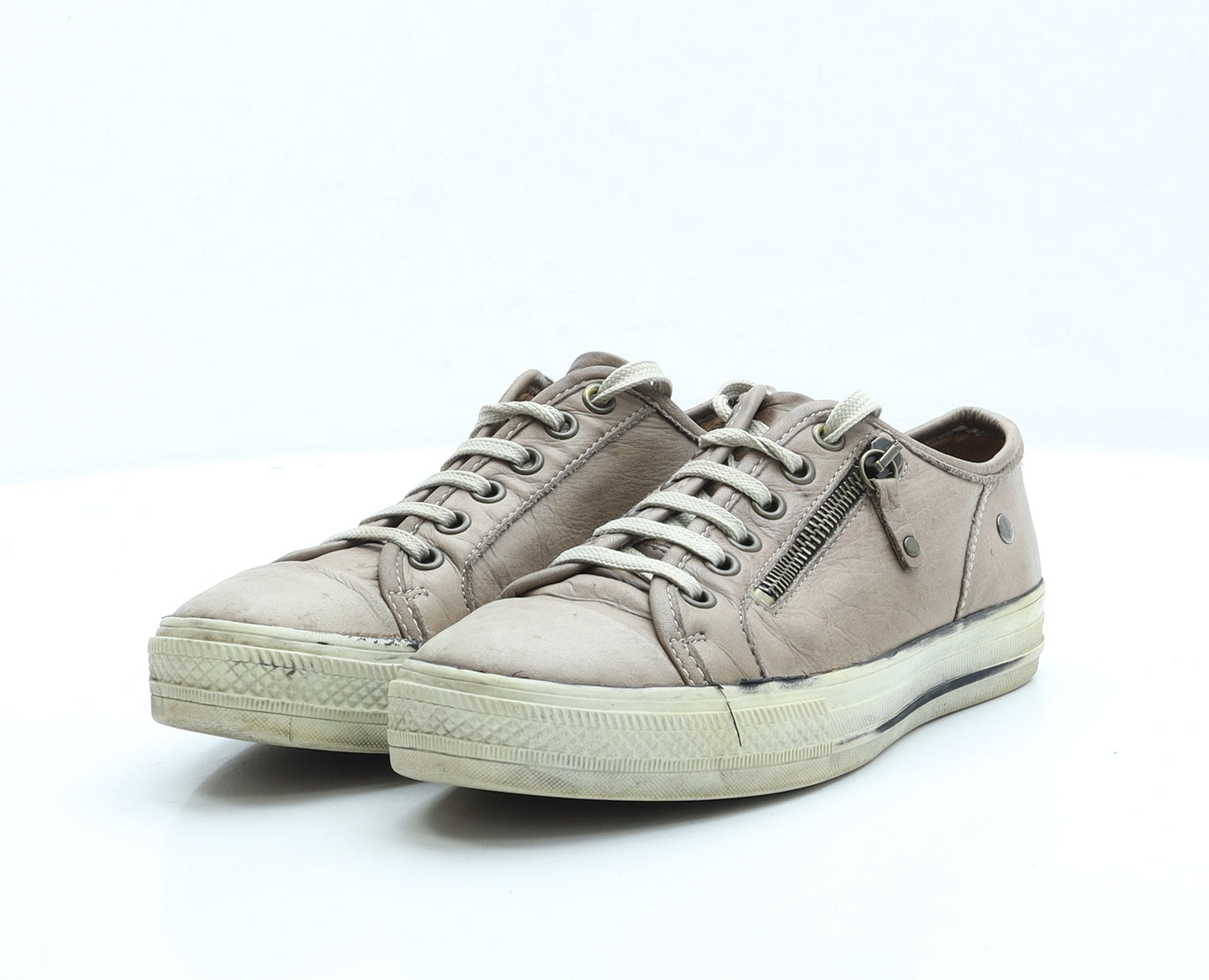 Preworn Womens Brown Polyester Trainer UK 5 EUR 38
