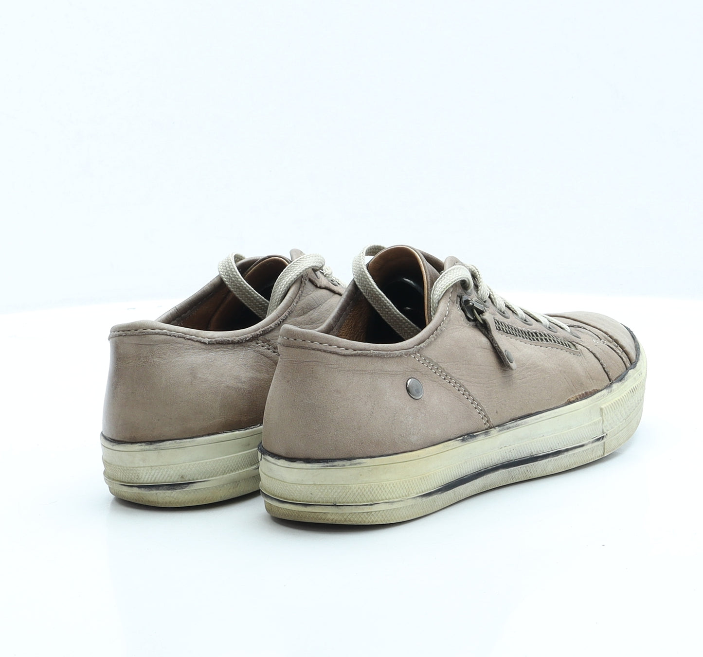 Preworn Womens Brown Polyester Trainer UK 5 EUR 38