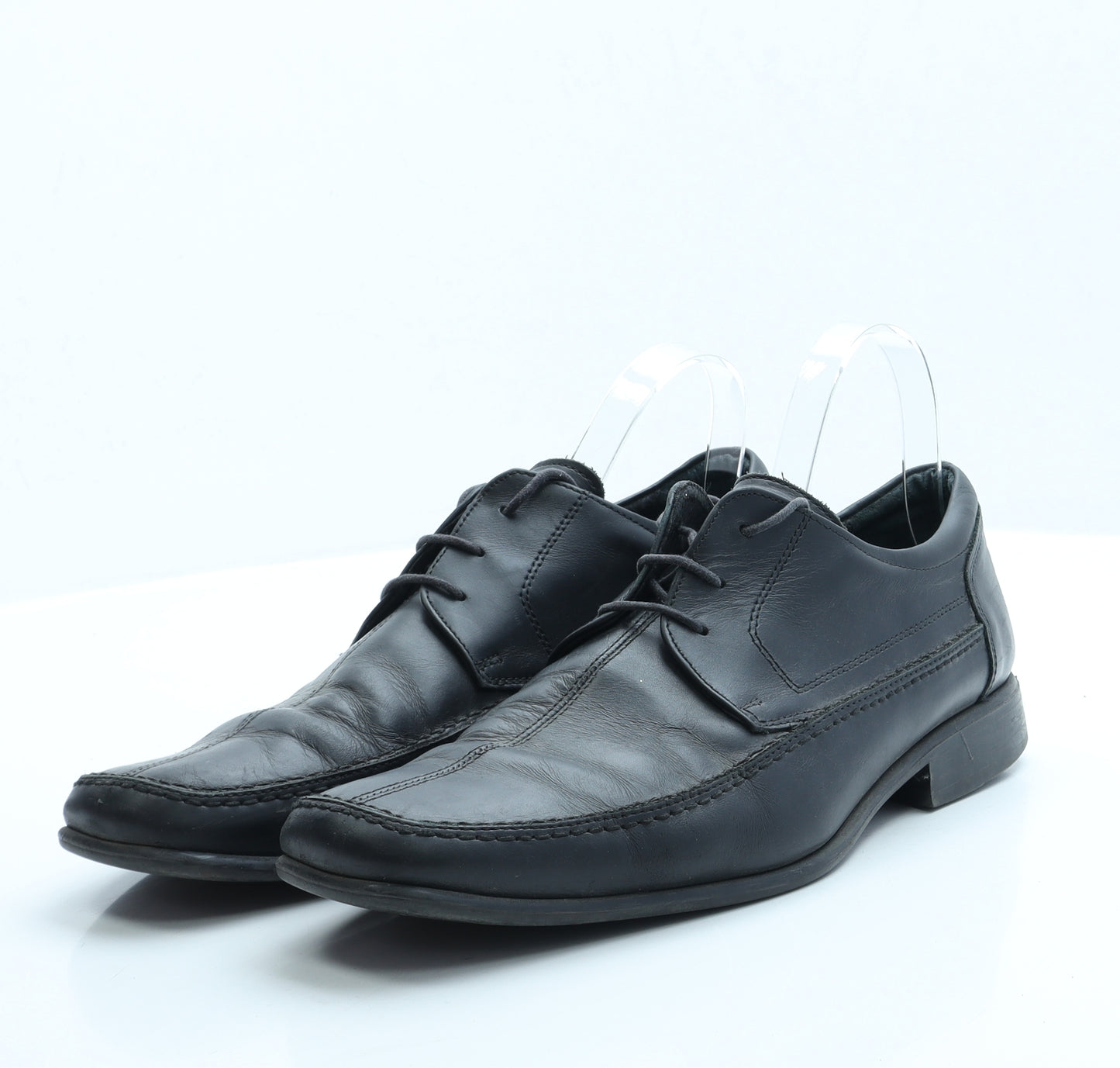 Clarks Mens Black Faux Fur Boat Shoe Casual UK 10.5