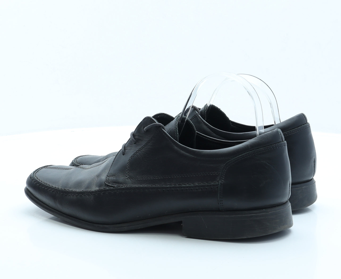 Clarks Mens Black Faux Fur Boat Shoe Casual UK 10.5