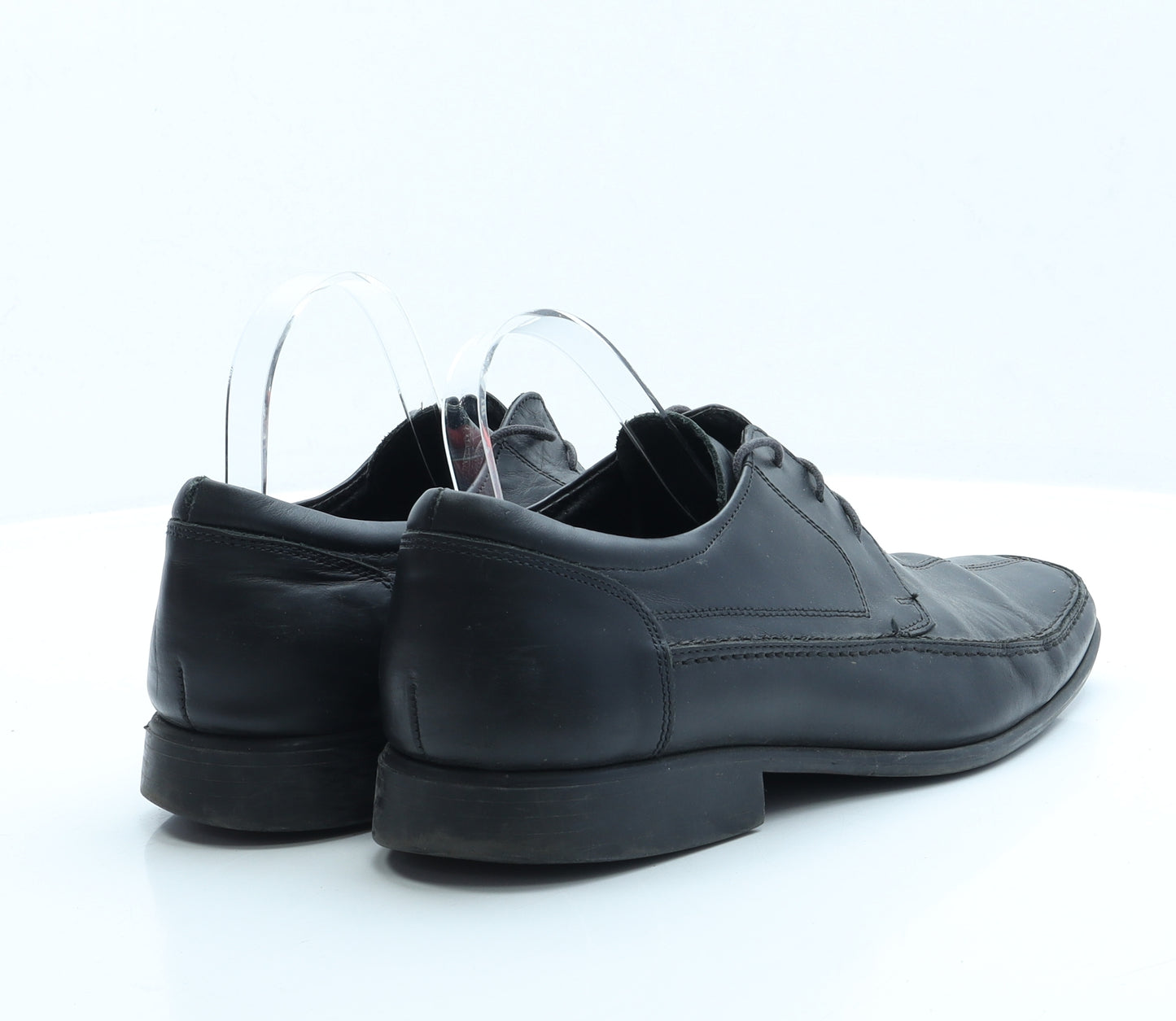 Clarks Mens Black Faux Fur Boat Shoe Casual UK 10.5