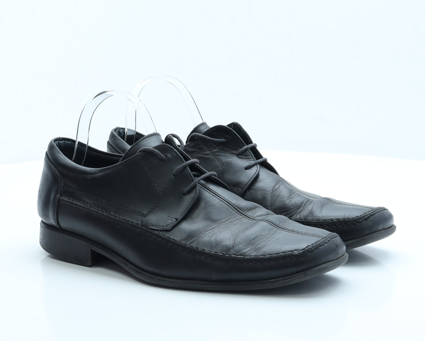 Clarks Mens Black Faux Fur Boat Shoe Casual UK 10.5