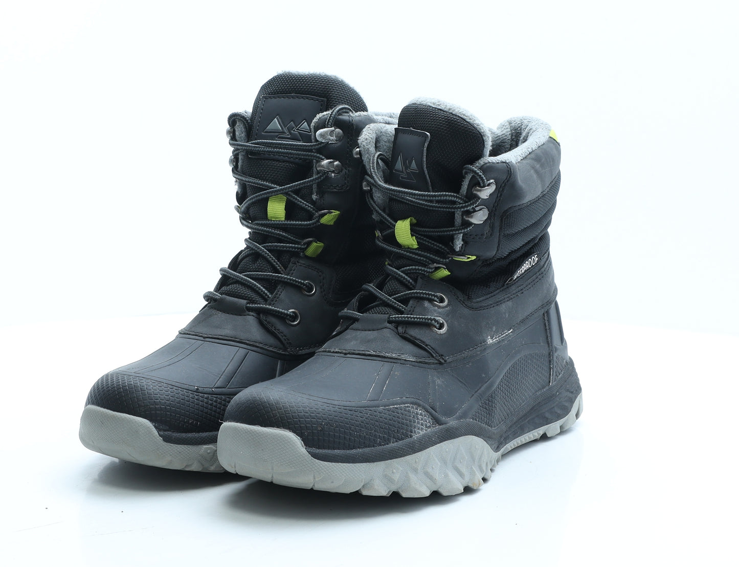 Livergy Mens Black Rubber Snow Boot Boot UK 9 EUR 43